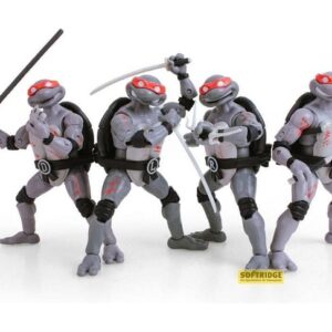 TMNT: Battle Damage 5 inch BST AXN Figure 4-Pack The Loyal Subjects Nickelodeon
