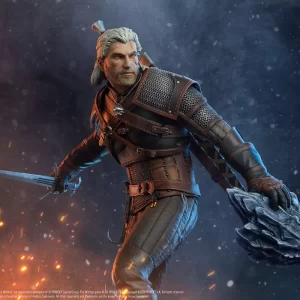 The Witcher 3: Wild Hunt Statue Geralt 43 cm Statue Sideshow Resin